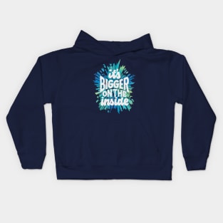 Bigger on the Inside Kids Hoodie